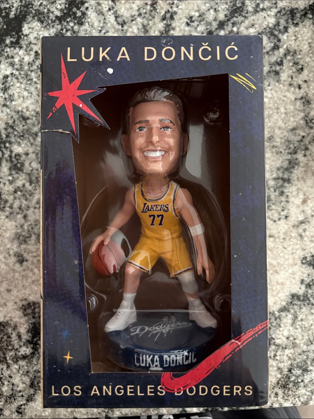 Los Angeles Dodgers Luka Doncic Laker’s Night Bobblehead